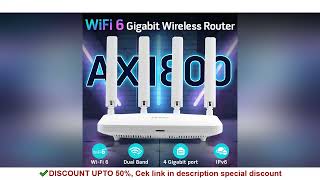 ✔️fenvi AX1800 WiFi 6 Router Dual Band 24Gamp5GHz Gigabit Wirel✔️ [upl. by Donia]