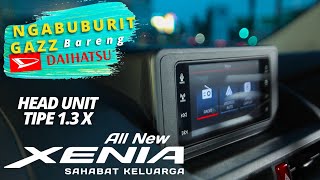 Head Unit All New Xenia 13 X Cara amp Tutorial 2022 [upl. by Aihtenak]