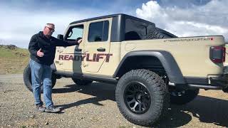 ReadyLIFT 4 quot Lift for 2020 Jeep Gladiator [upl. by Yelrah]