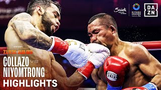 Riyadh Season Latino Night  Oscar Collazo vs Knockout CP Freshmart Fight Highlights [upl. by Merell469]