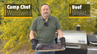 Smoked Beef Brisket on Camp Chef Woodwind Pellet Smoker Grill [upl. by Cecily822]