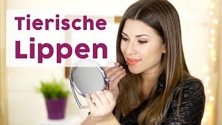 Ganz schön bissige Lippen  Nicht nur für Kinder schminken mit Susanna TUTORIAL [upl. by Aicilav]