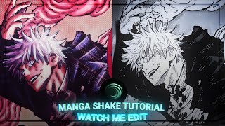 Manga Shake Tutorial Alight Motion Preset [upl. by Rriocard]