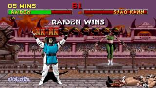 Mortal Kombat II Arcade Raiden Runthrough Part 2 of 2 [upl. by Montagu619]