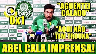 CALOU A IMPRENSA COLETIVA DE ABEL FERREIRA APÓS SÃO BERNARDO X PALMEIRAS [upl. by Heinrick969]