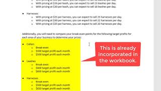 ACC202 Project Contribution Margin [upl. by Ahsit]