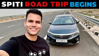 SPITI VALLEY Road Trip 2024 Begins  2000 Kms Journey In Honda City  EP 1 [upl. by Alehcim]