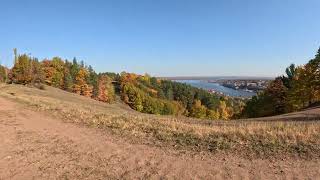 Bike Ride Mont Ripley to view Fall Colors [upl. by Aleil193]