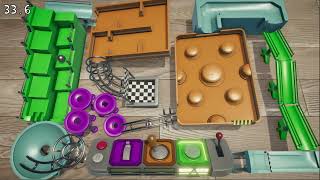 My new game Mighty Marbles inspired by screwball scramble and mouse trap Wishlist if interested [upl. by Eimmit]