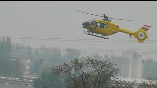 ÖAMTC Rettungshubschrauber Eurocopter EC 135 in Wien [upl. by Ellenyl172]