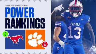 College Football Power Rankings Week 11 SMU JUMPS after huge win Clemson DROPS after loss at home [upl. by Aisila]