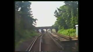 Class 47 cab ride Poole to Southampton Airport [upl. by Llekcm865]