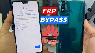 Huawei Y9 JKMLX1 Frp Bypass  Reset Google Account Lock [upl. by Derayne]