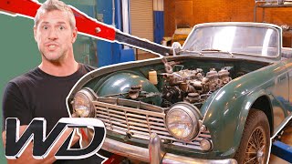 Triumph TR4 Repairing And Restoring A Classic Engine  Wheeler Dealers [upl. by Holly433]