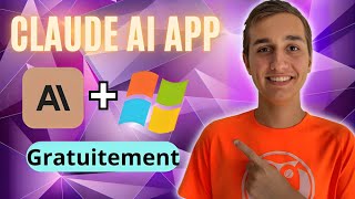 Comment avoir GRATUITEMENT Claude AI sur WINDOWS [upl. by Aleakim528]