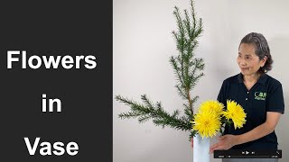 How to Arrange Flowers in A Vase [upl. by Erusaert912]