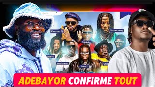 Sortez oh ADEBAYOR CONFIRME QU’IL A EXCLU SETHLO TANT RECLAMÉ PAR LE PEUPLE🤣 [upl. by Auqinihs]