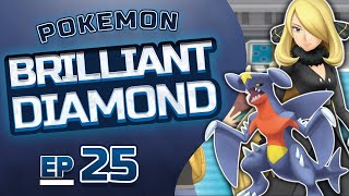 THE CHAMPION CYNTHIA HARDEST BATTLE IN SINNOH  Pokémon BDSP Lets Play Episode 25 [upl. by Atilamrac]