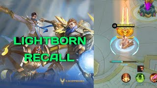 Lightborn Recall  Mobile Legends [upl. by Olivero549]