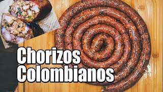 Como hacer los mejores CHORIZOS COLOMBIANOS  Arditos Kitchen [upl. by Kosel]