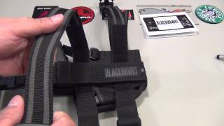 Blackhawk Omega Elite thigh rig holster [upl. by Annissa727]