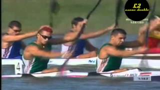 K2 1000m men ICF Canoe Sprint World Championships Szeged 2006 [upl. by Ecinehs]