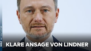 CHRISTIAN LINDNER Steuersenkung für quotGeringverdiener und die arbeitende Mittequot im kommenden Jahr [upl. by Kra515]