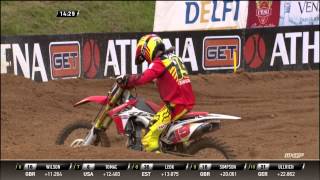 Monster Energy FIM MXoN FULL Race 3 Replay 2014 [upl. by Nodgnal]