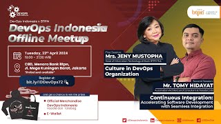 DevOps Indonesia Offline Meetup with Bank BTPN [upl. by Urissa]