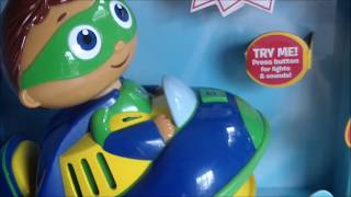 Super Why Hovering Why Flyer toy review Rare Toys [upl. by Zimmermann869]