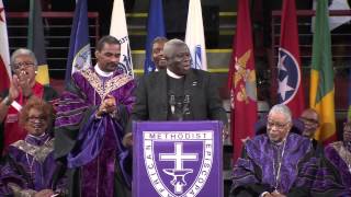 Reverend Randolph Miller singing at Reverend Clementa Pinckney Funeral [upl. by Oirazan970]