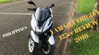 Yamaha Tricity 125cc ReviewOverview Philippines 2016 [upl. by Nymsaj]