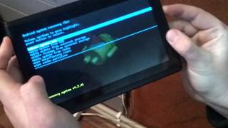 Tablet BeeX Cobra SD Hard Reset [upl. by Fenella414]