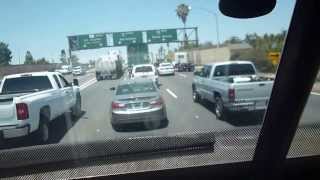 Pasando por Los Angeles California Freeway 5 North [upl. by Aihset]