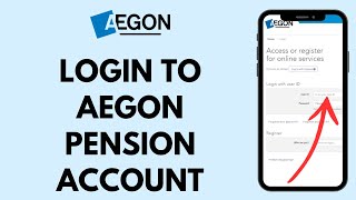 Aegon Pension Login  How to Sign in to Aegon Pension 2023 [upl. by Hatnamas287]