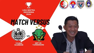 LIGA SENTRA INDONESIA PREMIER LEAGUE PEKAN 5 U 12 YOUNG WARIOR VS GRT SS TANGERANG [upl. by Savage]