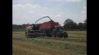 ensilage de raygrass 2013 ensileuse claas 940 en vendée [upl. by Horatius]