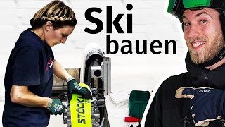 Wie wird ein Ski gebaut Manufaktur von Stöckli in der Schweiz [upl. by Tad]