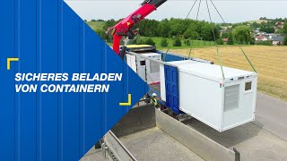 Sicheres Beladen von Containern I CONTAINEX [upl. by Aivatra]