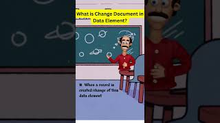 Change Document in Data Element sapabap abap sap viralvideo trending shorts training course [upl. by Bronk]