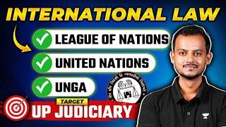 International Law for UP Judiciary Exam  UPPCS J Preparation  Pranjal Singh [upl. by Andaira]