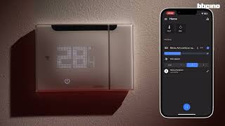 Videotutorial ¿Cómo configurar el Smarther AC de BTicino con actuador HVAC [upl. by Cymbre]