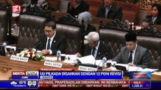 UU Pilkada Disahkan dengan 12 Poin Revisi [upl. by Kora]