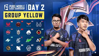 NP 2024 PMGC League  Group Yellow Day 2  PUBG MOBILE Global Championship [upl. by Aicemed875]