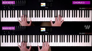 Manger Throne  Phil Wickham  Keyboard Tutorial [upl. by Mcclimans]