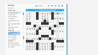 Dictionarycom  Daily Crossword Puzzle [upl. by Ttevi]