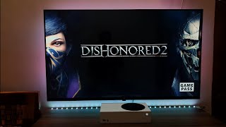 Dishonored 2 Gameplay Xbox Series S 4K HDR Upscaling [upl. by Takara56]