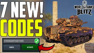 NEW ⚠️World Of Tanks Blitz Bonus Codes  WOT Blitz Codes  wot Codes 2024 [upl. by Phoebe]