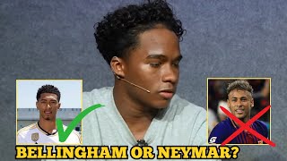 Endrick Answer Bellingham or Neymar [upl. by Ellie]