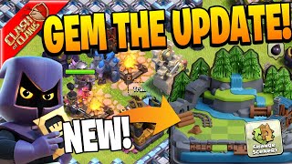 GEMMING THE ENTIRE CLASH OF CLANS SUMMER UPDATE [upl. by Siednarb67]